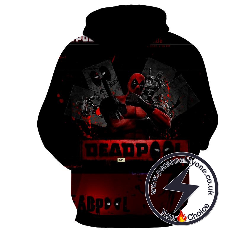 Deadpool - Deadpool 3D - Hoodies